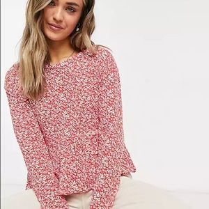 Urban Romantics smocked blouse L
